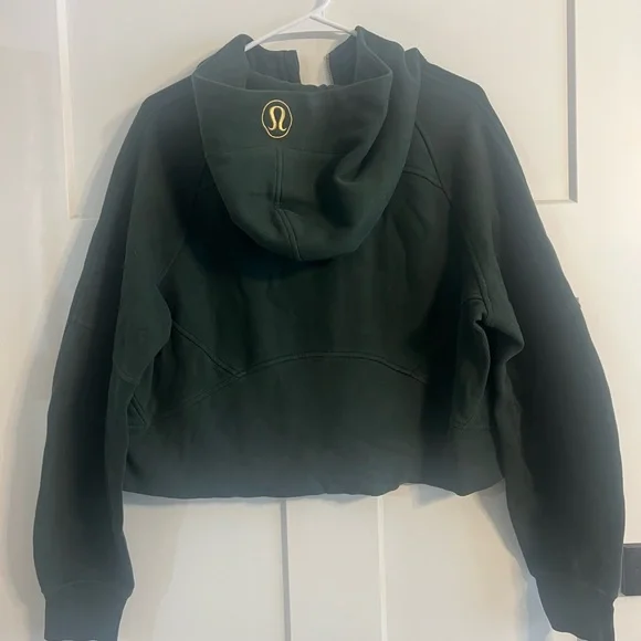 Lululemon Scuba Oversized Half Zip Hoodie, Size M/L, Legacy Green and Gold ๐๐๐๐ - Picture 11 of 16